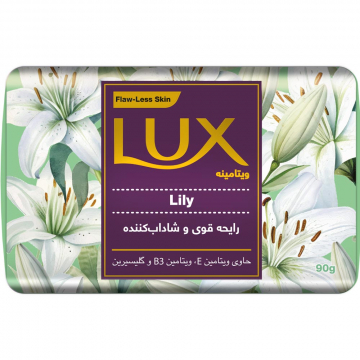 صابون ویتامینه گل سفید لوکس 90 گرمی